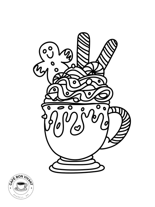 Christmas Peppermint Hot Chocolate